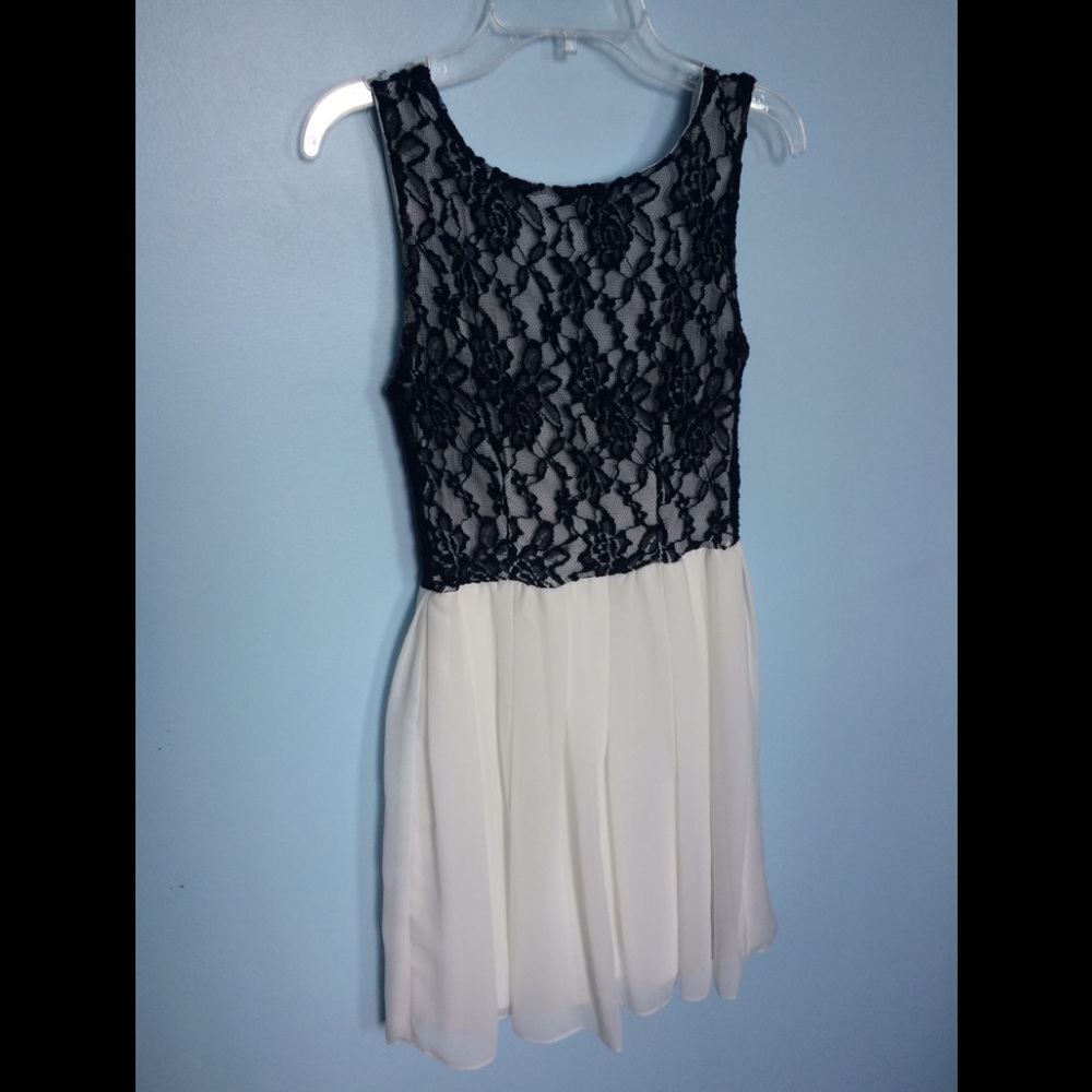 B. Darlin lace and chiffon dress